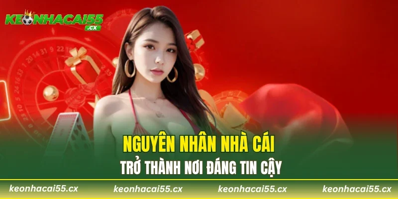 Nguyên nhân nhà cái trở thành nơi đáng tin cậy
